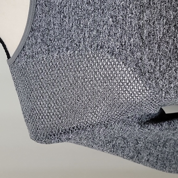 C&C California Size S Gray Long Sleeve Pullover Shirt Stretch Mesh Detail NEW - Picture 2 of 13